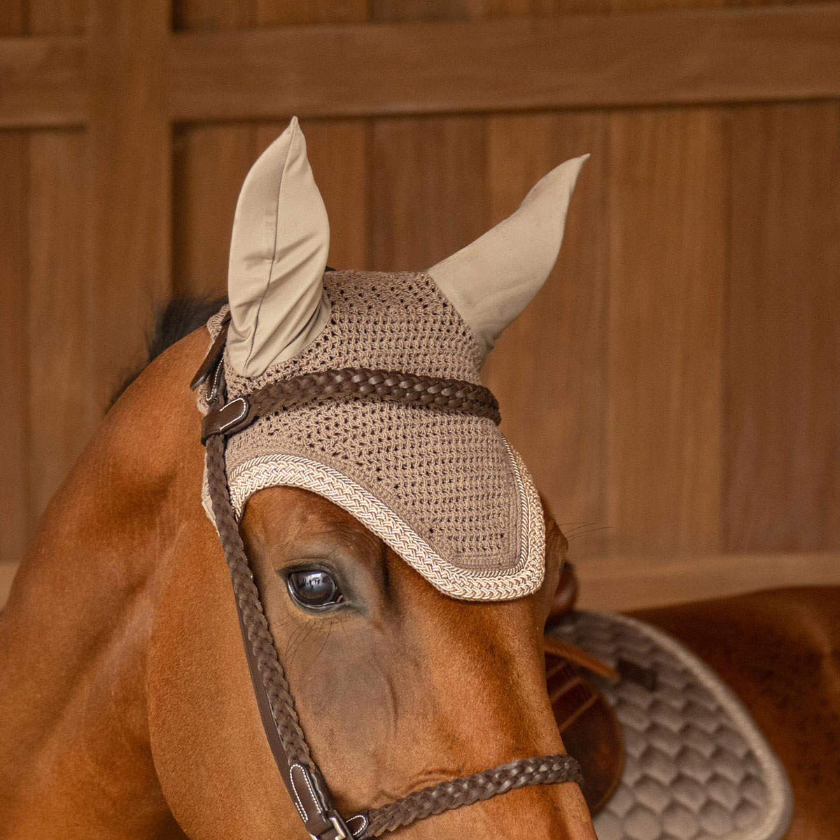 Fly Veil Wellington Plaited Glitter Rope 1 Fly Veil Wellington Plaited Glitter Rope