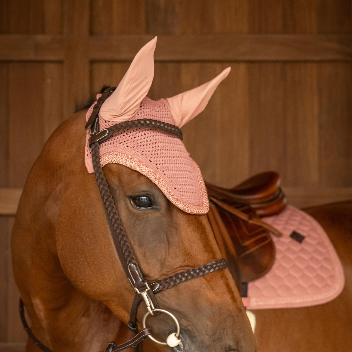 Fly Veil Wellington Plaited Glitter Rope 2 Fly Veil Wellington Plaited Glitter Rope