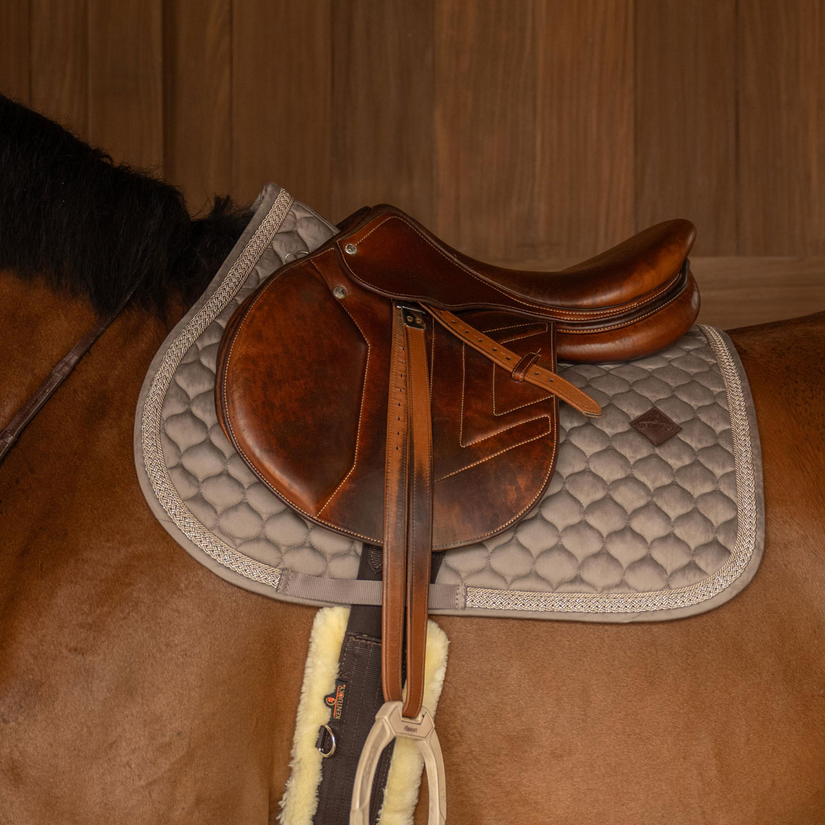 Kentucky Saddle Pad Classic Onion Plaited Glitter Rope 2 Kentucky Saddle Pad Classic Onion Plaited Glitter Rope - Image 2