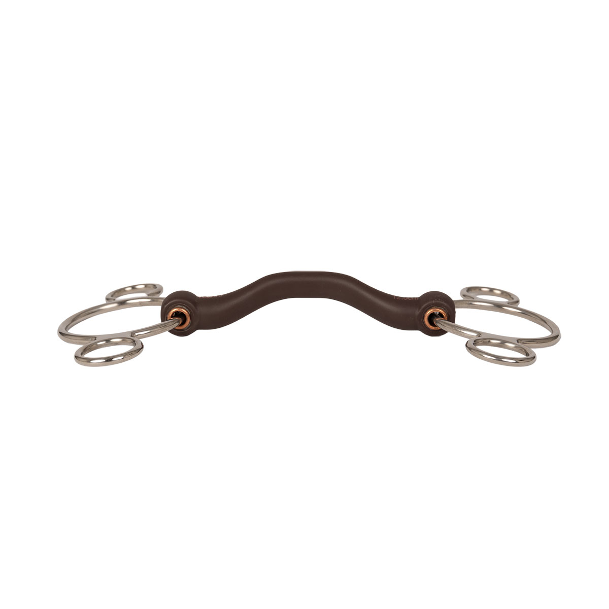Pessoa 3 Ring Bit Flex with Tongue Port Hard 2 Pessoa 3 Ring Bit Flex with Tongue Port Hard - Image 2