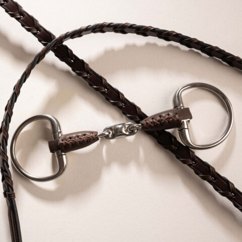 Velari Leather Double Jointed Eggbutt 26mm